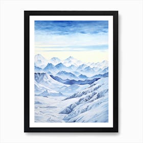 Denali National Park And Preserve United States Of America 3 Copy Art Print