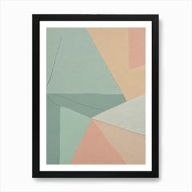 Abstract Pastel Pattern Art Print