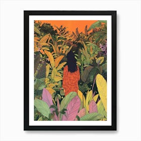 In The Garden Rikugien Gardens Japan 3 Art Print