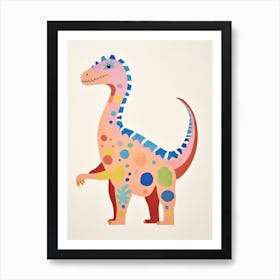 Nursery Dinosaur Art Camarasaurus 2 Art Print