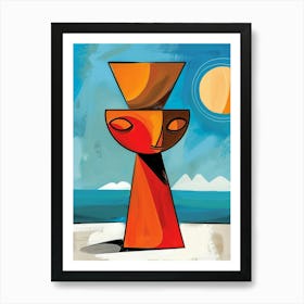 Sand Sculpture 1 Art Print