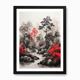 Asian Landscape 6 Art Print