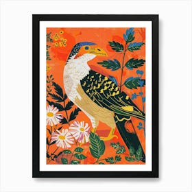 Spring Birds Crested Caracara 1 Art Print