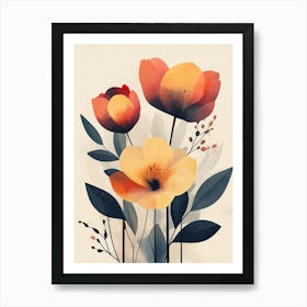 Poppies 12 Art Print