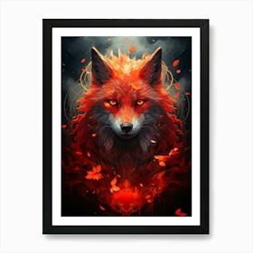 Red Fox Art Print