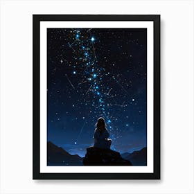 Starry Night 119 Art Print