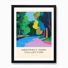 Abstract Park Collection Poster Yoyogi Park Hanoi 1 Art Print