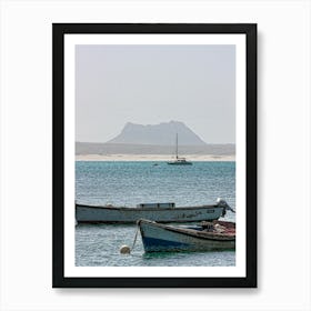 Cape Verde Fishing Boats 02 (2012) Art Print