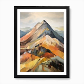 Beinn An Dothaidh Scotland 3 Mountain Painting Art Print