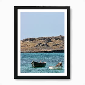 Cape Verde Fishing Boats 03 (2012) Art Print