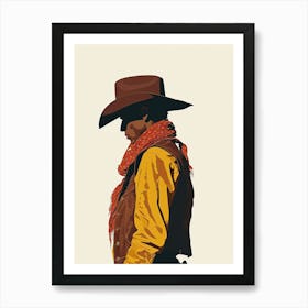 The Cowboy’s Visions Art Print