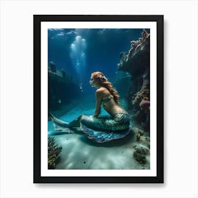 Mermaid -Reimagined 6 Art Print