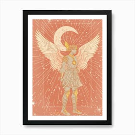 Angel Of The Moon Art Print