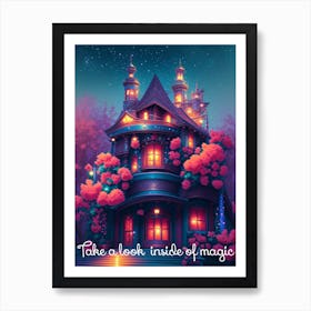 Take A Look Inside Magic Art Print