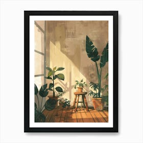 Houseplants Art Print