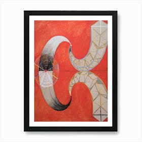 Hilma af Klint - The Swan, No. 09, Group IX-SUW , High Resolution Art Print