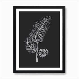 Pine Cones Art Print