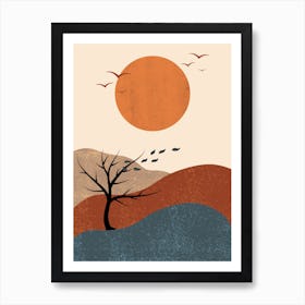 Autumn Landscape Art Print