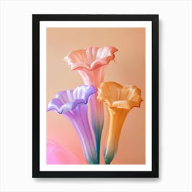 Dreamy Inflatable Flowers Coral Bells 2 Art Print