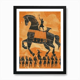 Egyptian War Art Print