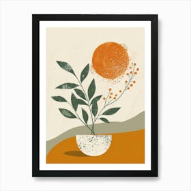 Plant In A Pot 65 Art Print