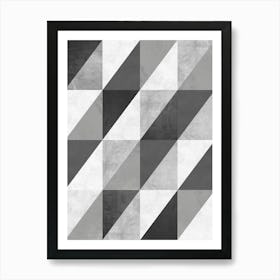 Geometric textures E Art Print