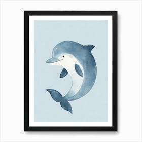 Dolphin Wall Art Póster