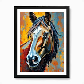 Horse Portrait Art Print