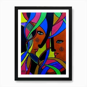 Two Women In Love Art Print