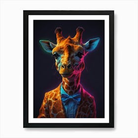 Giraffe 85 Art Print