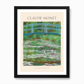 Claude Monet Bridge Art Print