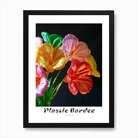 Bright Inflatable Flowers Poster Evening Primrose 1 Art Print