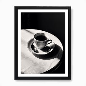 Amantea, Italy, Black And White Photography 4 Art Print