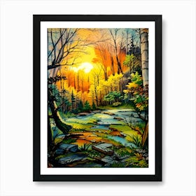 Nature art Art Print