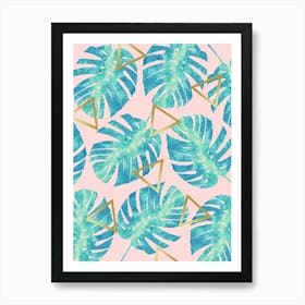 Watercolor floral composition 2 Art Print