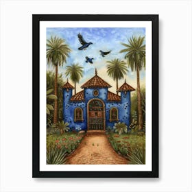 Mexican House 2 Art Print