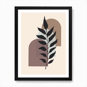 Abstract Leaf 1 Art Print