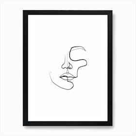 Face 03 Art Print