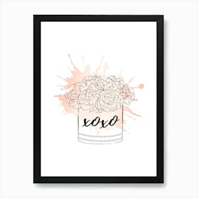 Peony Xoxo Art Print