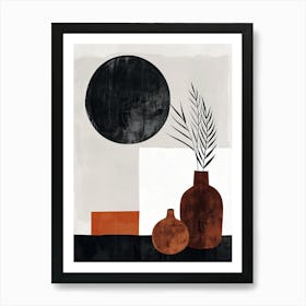 Grounded Compositions Bauhaus Minimalist Art Print