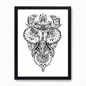 Elephant Art Print