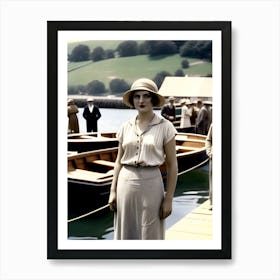 1920s Marina~Reimagined 7 Art Print