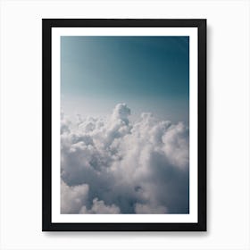 Above The Clouds Art Print