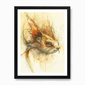 Cat'S Head 1 Art Print