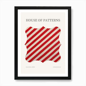 Stripes Pattern Poster 3 Art Print