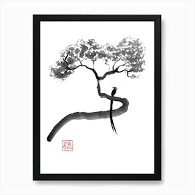 Tchitrec In Tree Art Print
