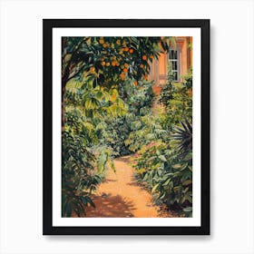 Chelsea Physic Garden London Parks Garden 4 Painting Art Print