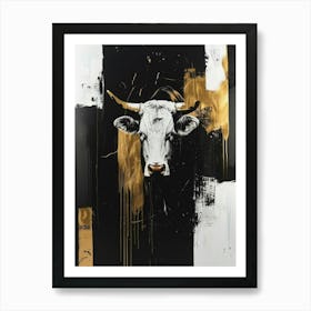 Bull Art 3 Art Print