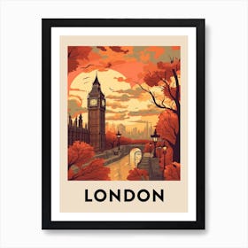 Vintage Travel Poster London 7 Art Print