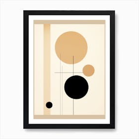 Abstract Circles 33 Art Print